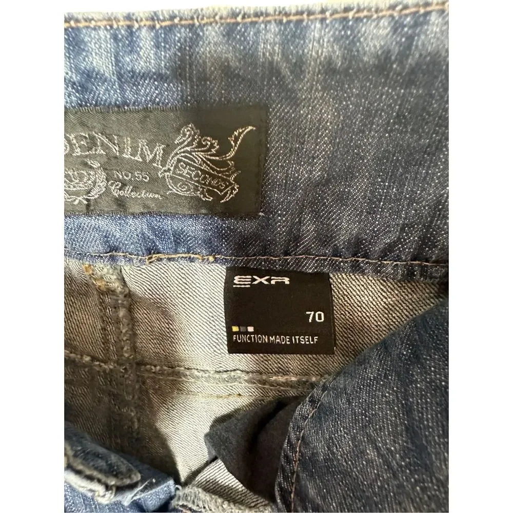 EXR Collection Progressive Rare Blue‎ Jeans Size Korea 70 US 10 Women's